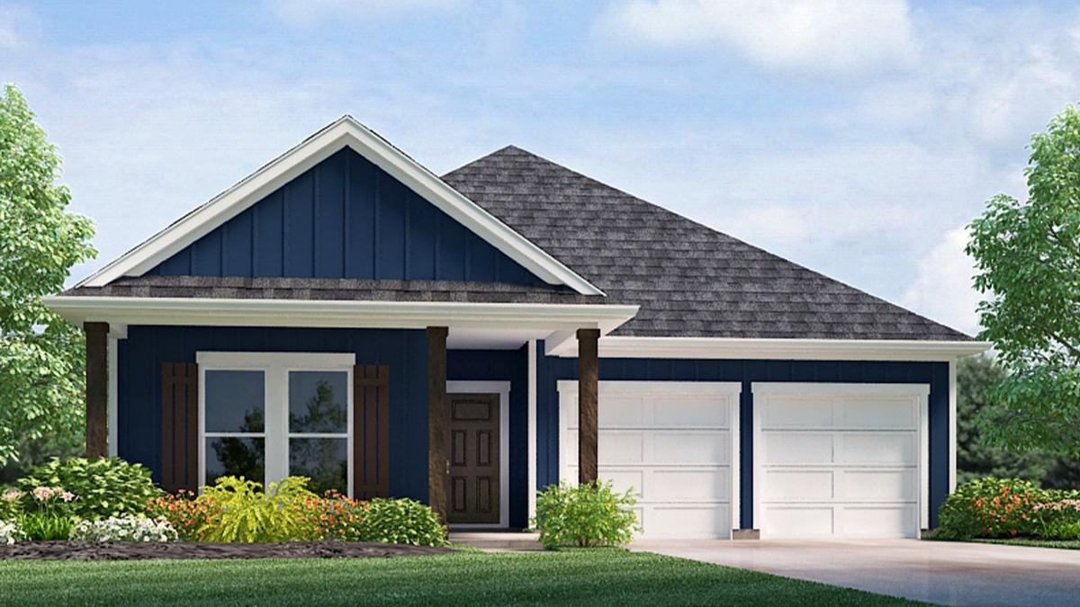 Cameron elevation E22 rendering