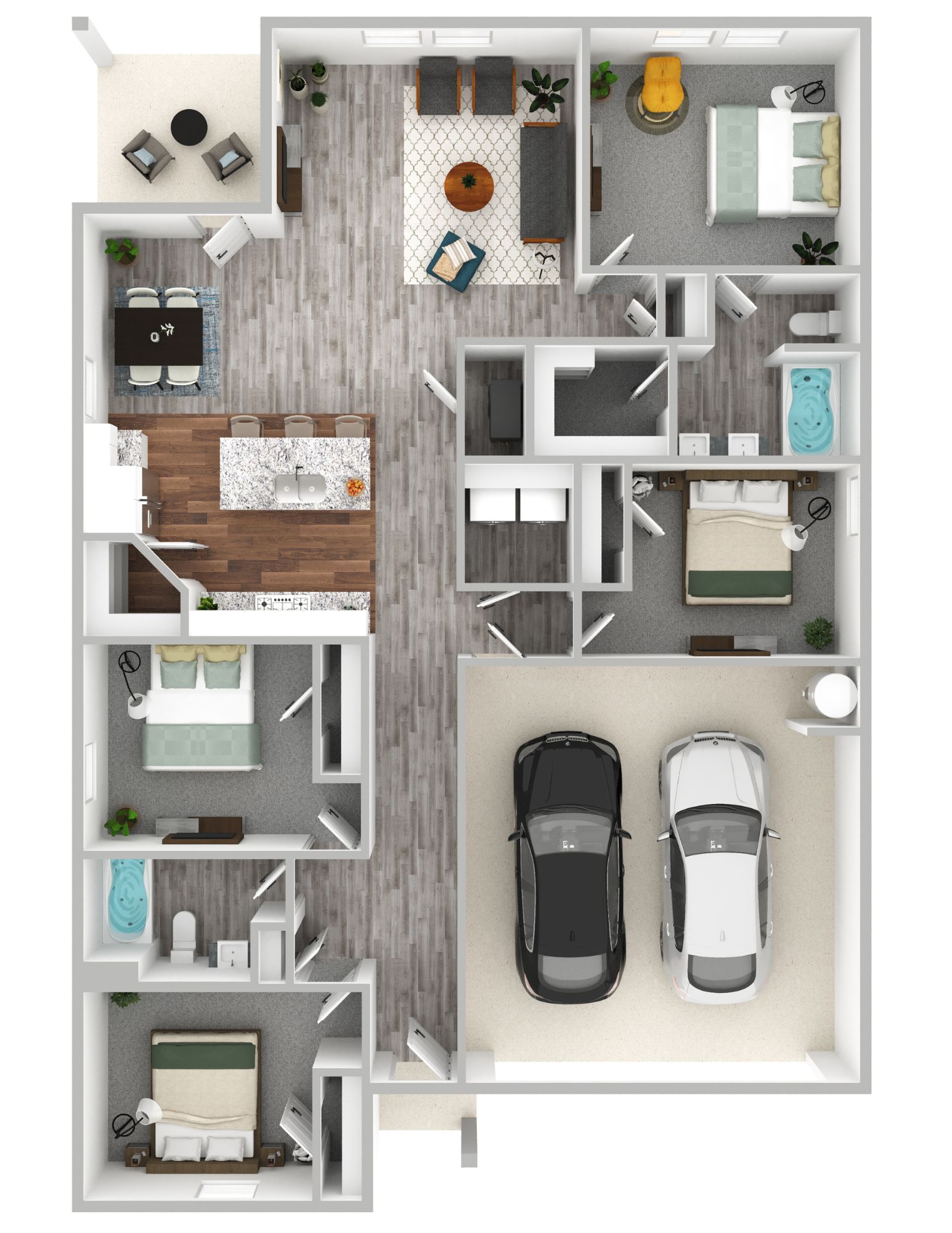Eastwood drawn rendering floorplan