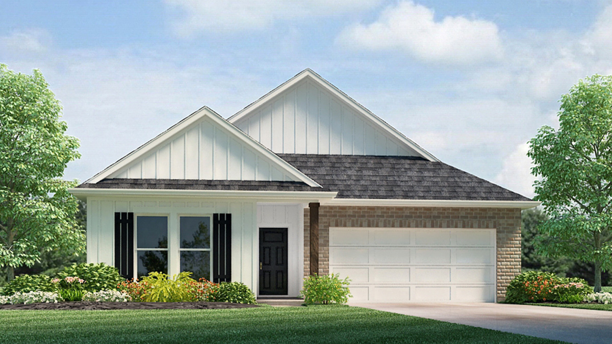 Lacombe Elevation B18 rendering