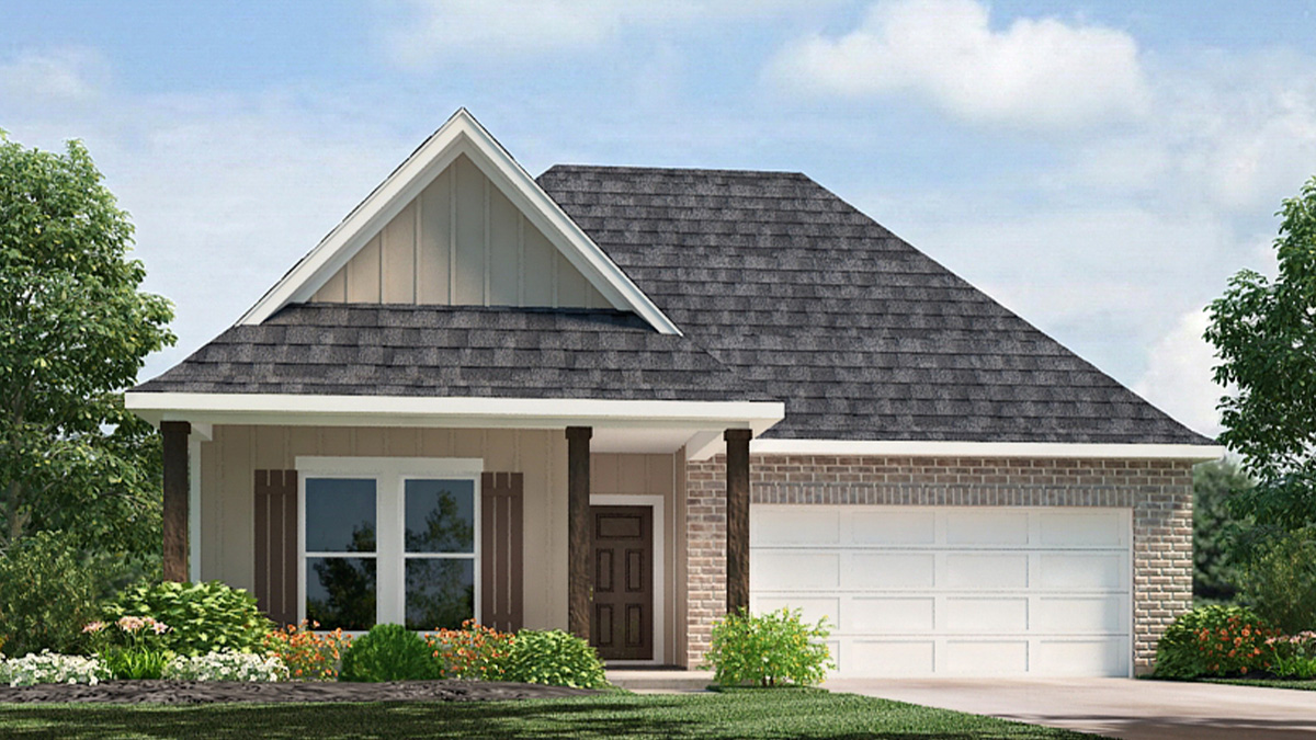 Lacombe elevation K18 floorplan