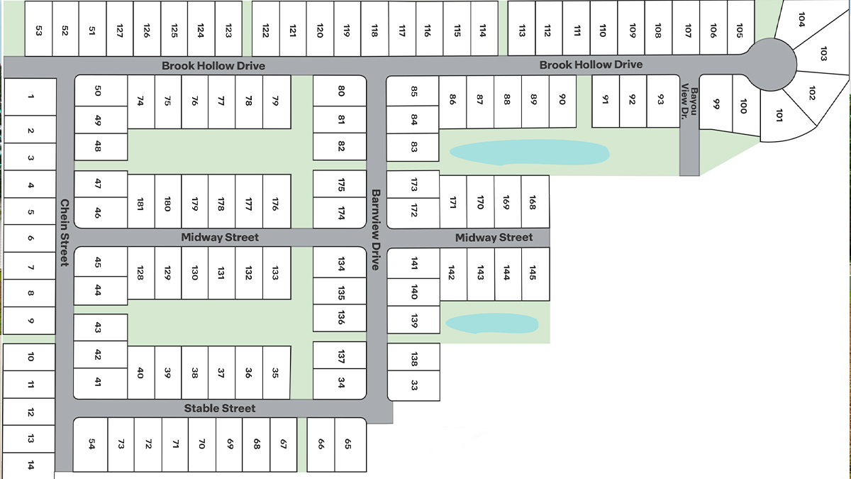 Static Lot Map