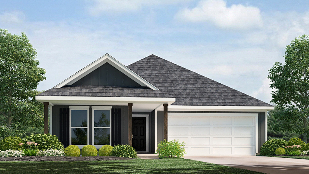Emerald elevation C15 rendering