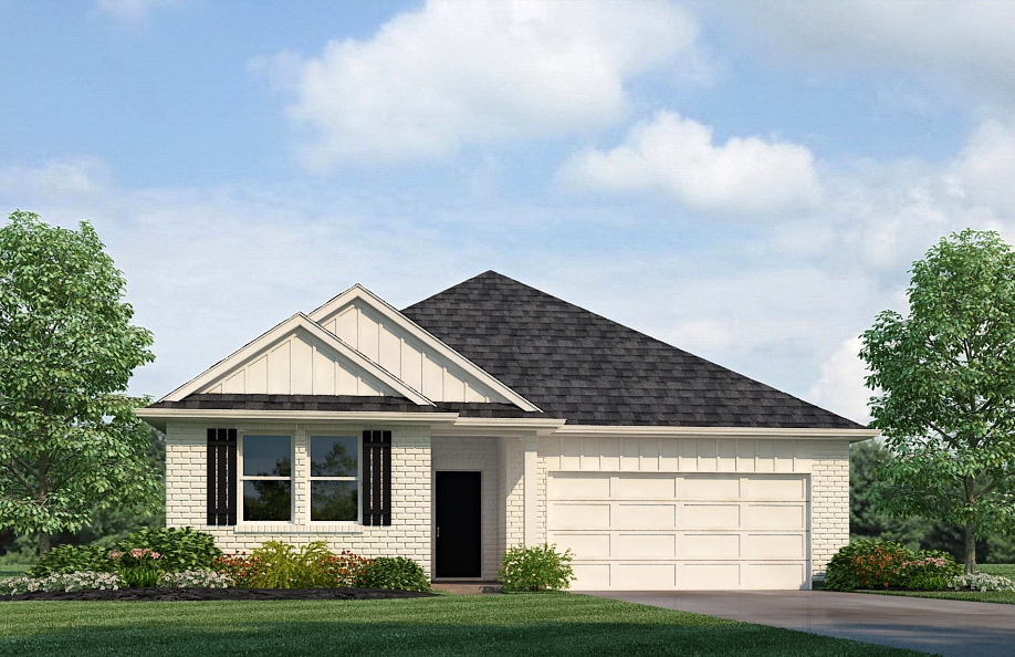 Floor Plan in Indigo Trails Denham Springs LA D R Horton