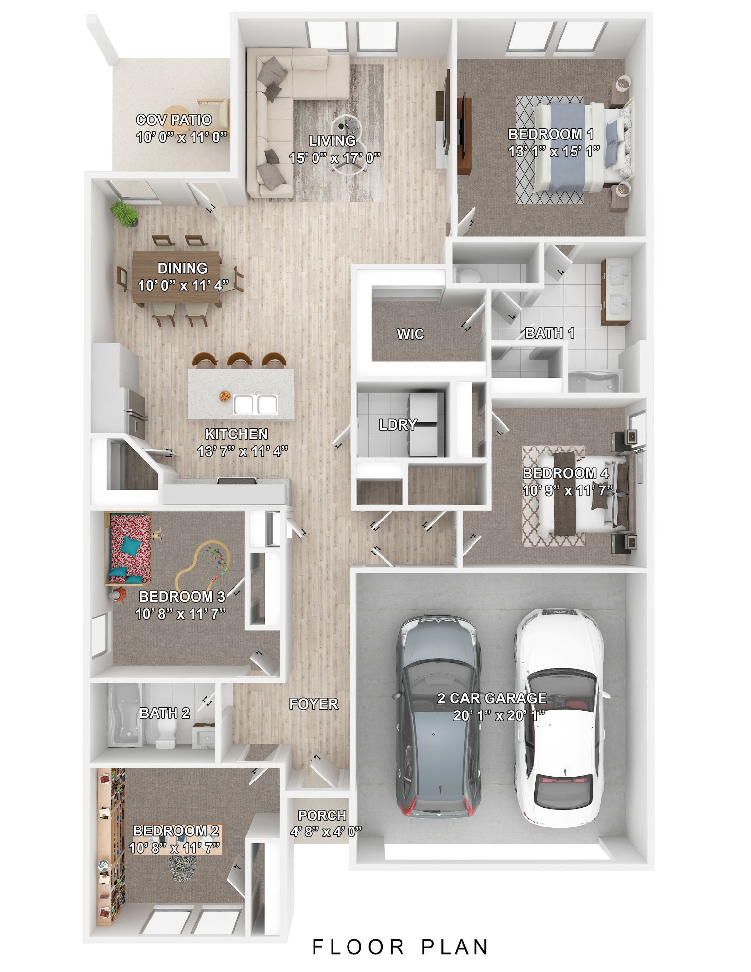 Cullen drawn floorplan