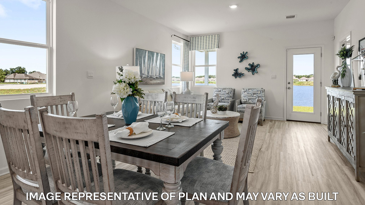 Floor Plan in Meadow Creek Estates Gonzales, LA D.R. Horton