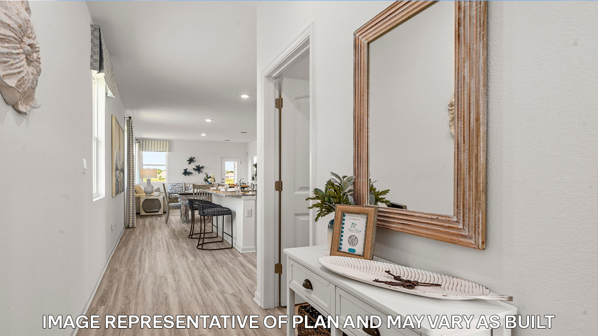 Floor Plan in Meadow Creek Estates Gonzales, LA D.R. Horton