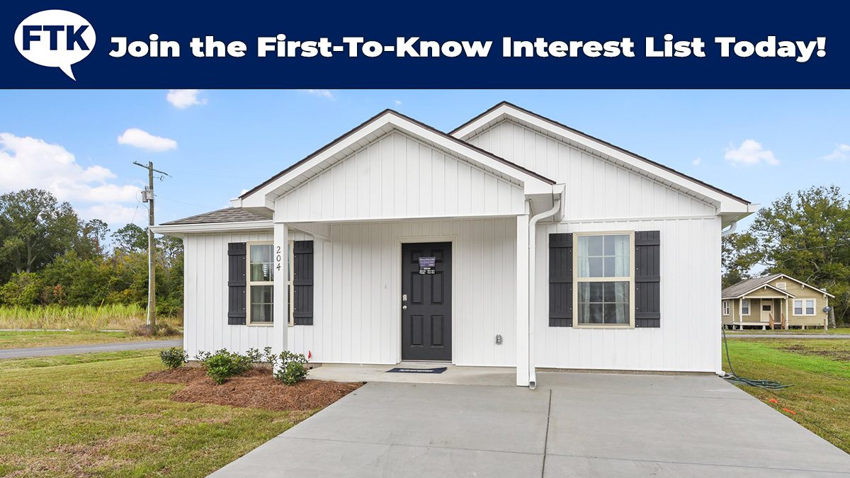New Homes in Benjamin Estates Thibodaux, LA D.R. Horton