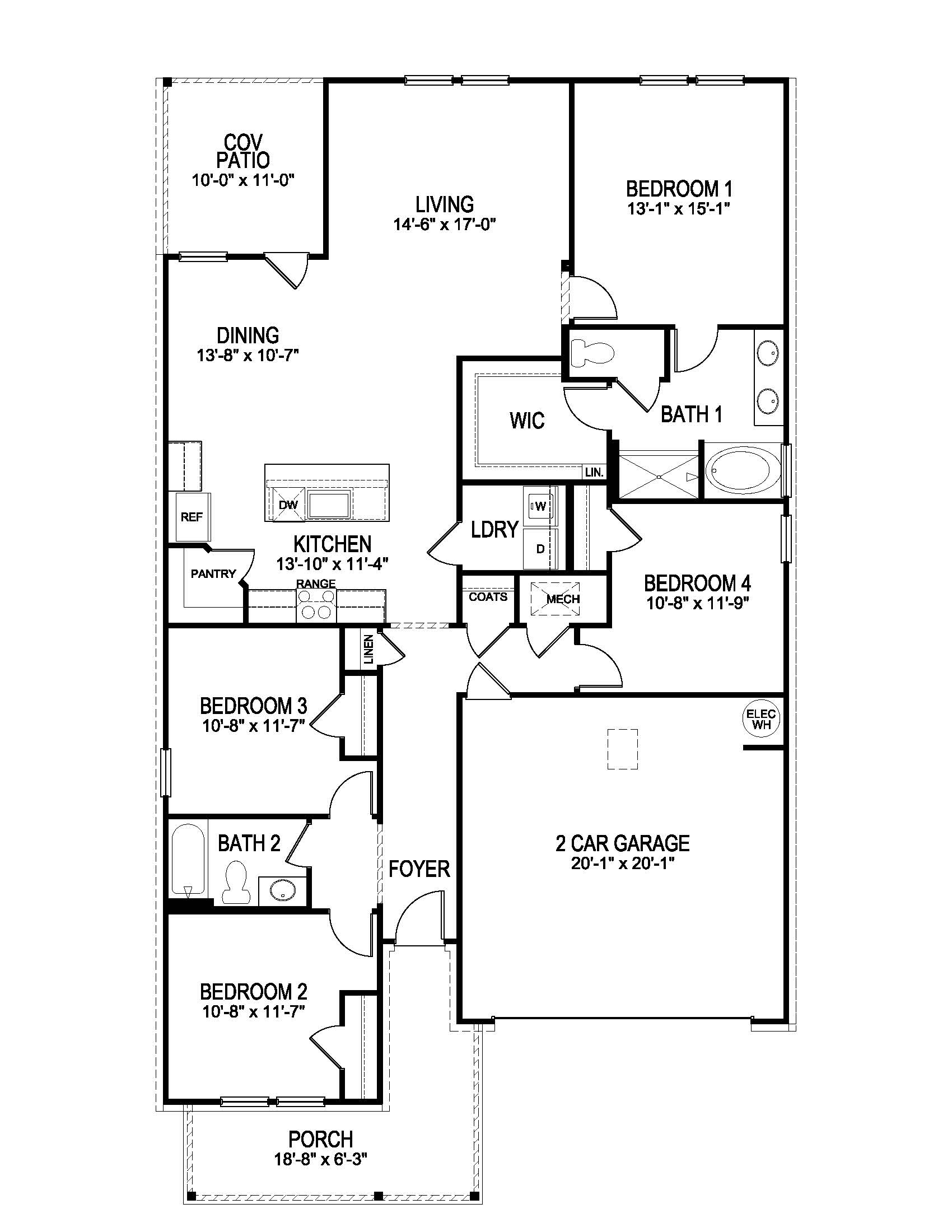 Cameron G floorplan