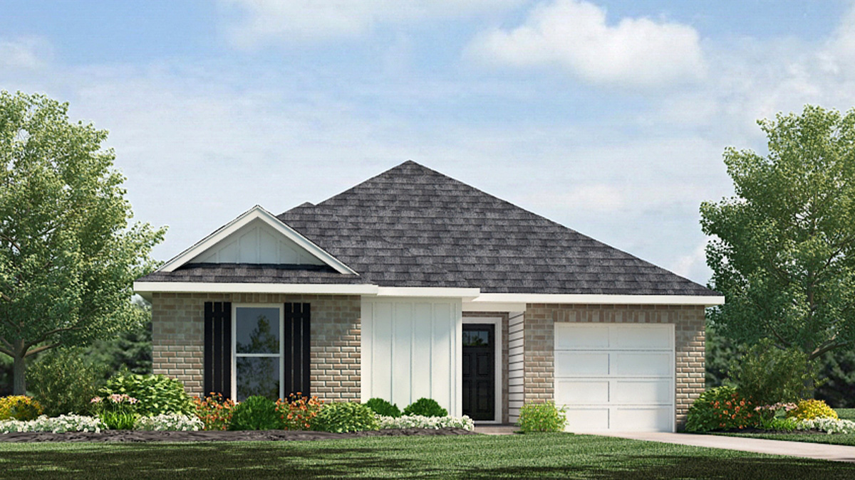 Cherry elevation B24 rendering