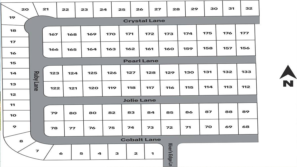 Static Lot Map