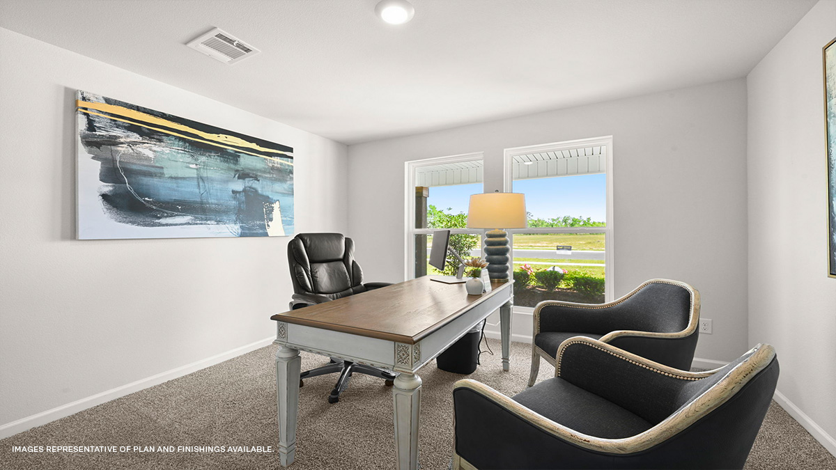 third bedroom with single window