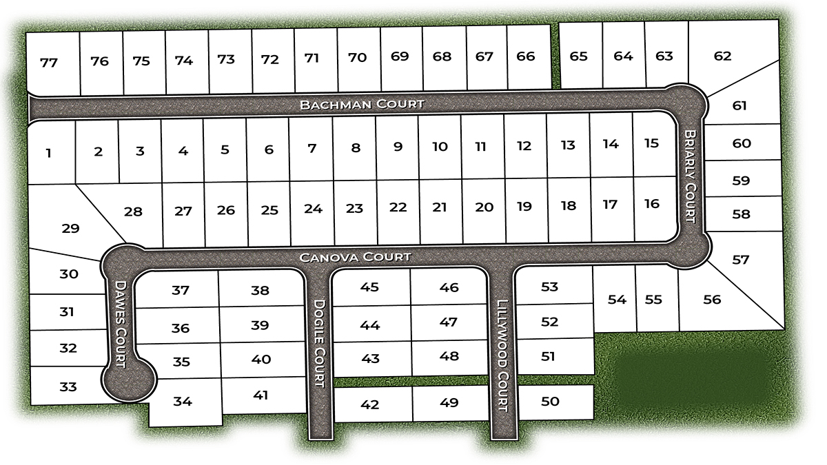 Static Lot Map