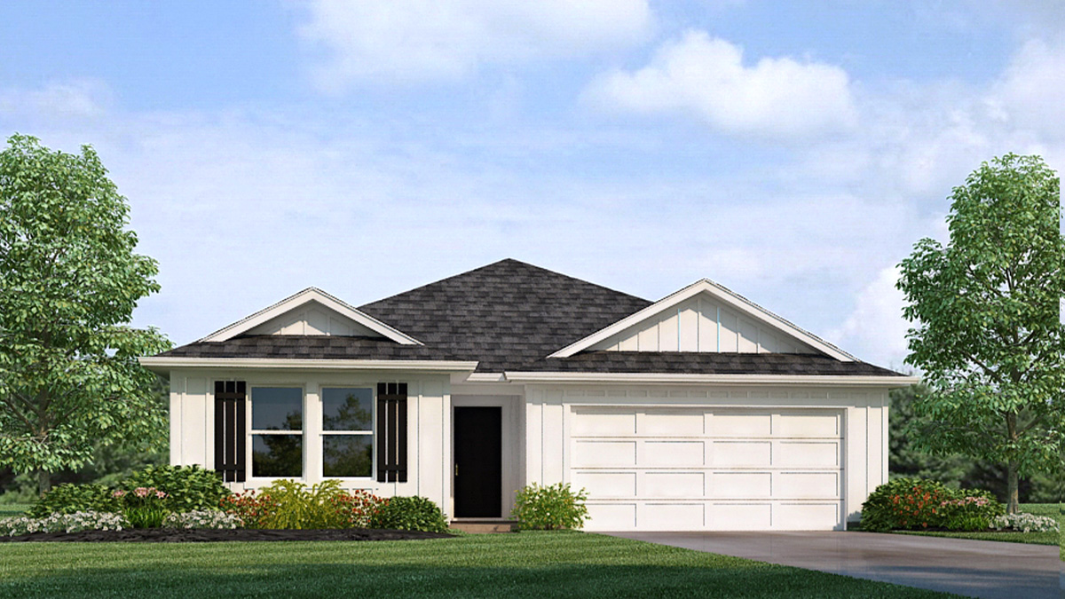 Cullen elevation A exterior rendering