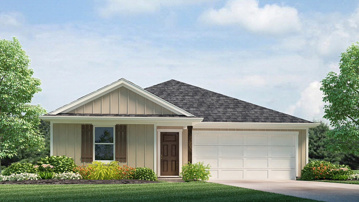Edison elevation B15 rendering