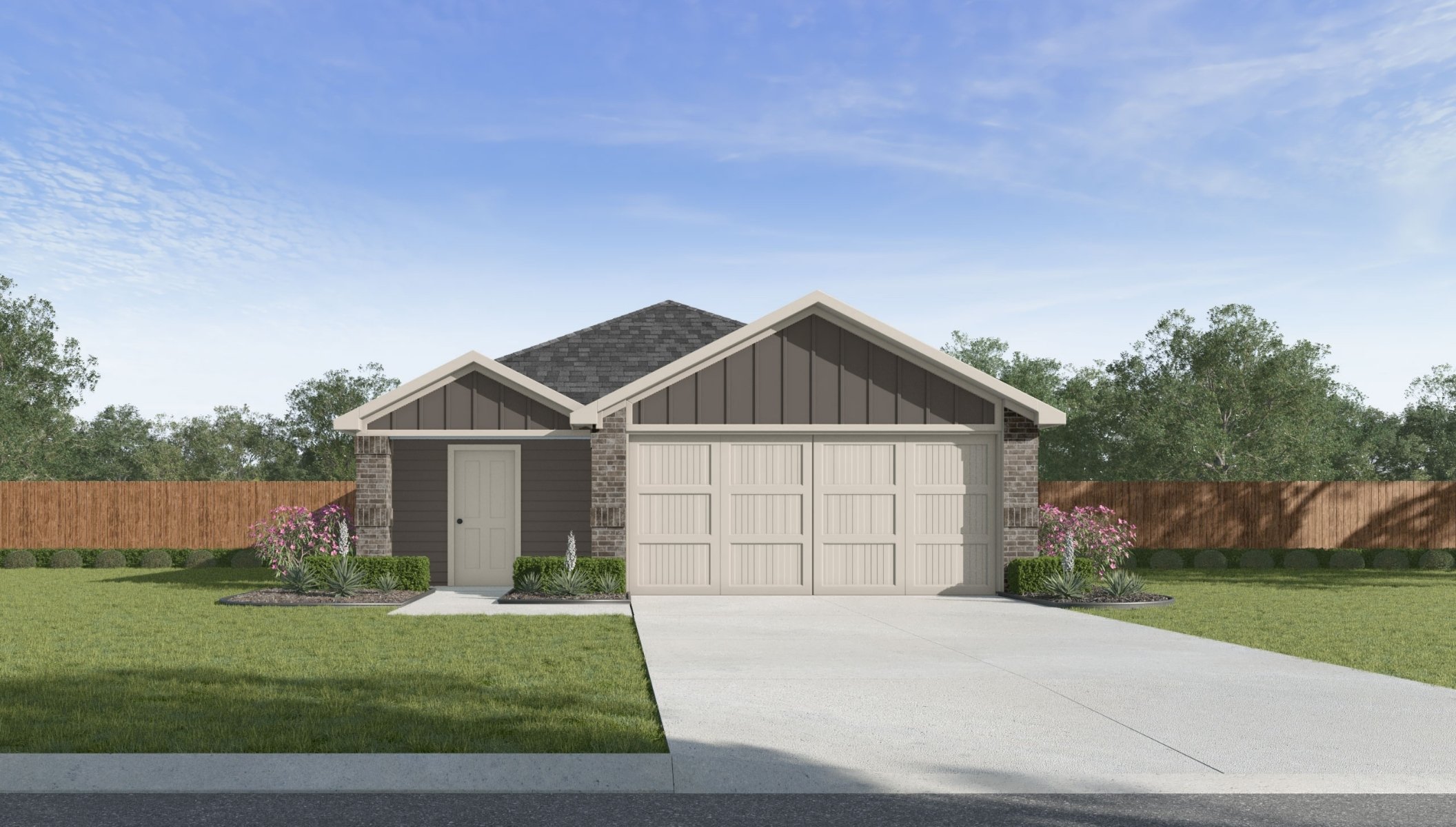 Caprock floorplan in The Brook