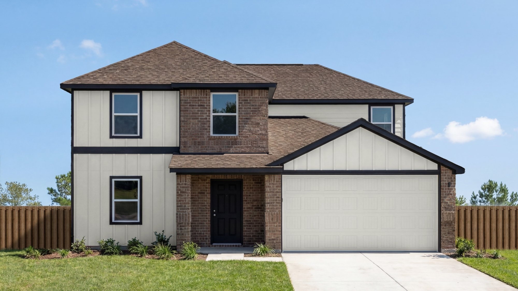 two story floor plan