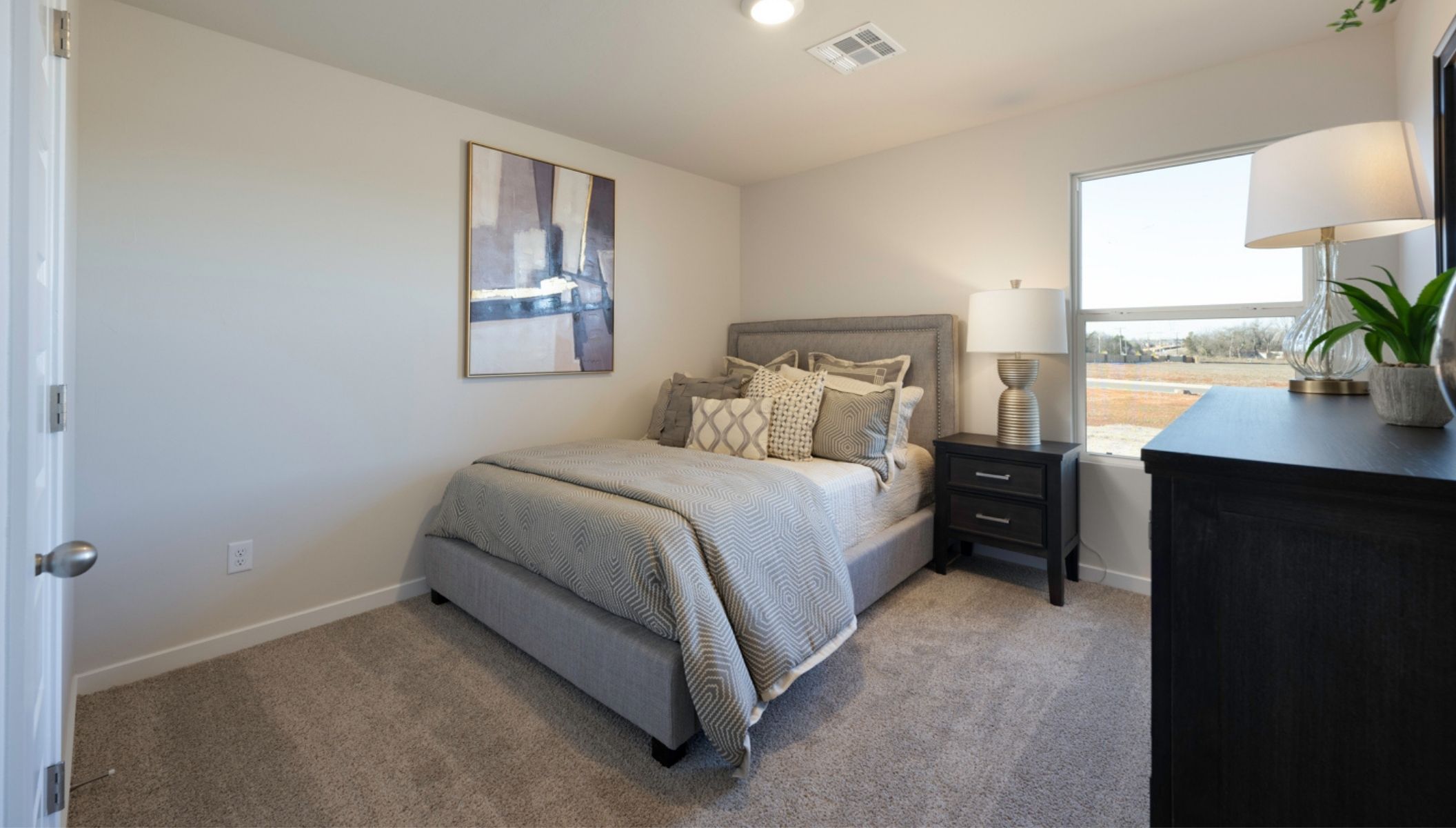 Welcome to The Brook, your gateway to picturesque living in Piedmont, Oklahoma. Nestled amidst the serene landscapes of Oklahoma, The Brook offers a harmonious blend of modern comforts and natural beauty. Our community presents an array of meticulously crafted homes, boasting six thoughtfully designed floor plans tailored to accommodate varying lifestyles. With options ranging from three to four bedrooms, up to three bathrooms, and spacious two-car garages, we ensure that every resident finds their perfect sanctuary.  Upon stepping inside, you're greeted by elegant brick and rock exteriors, complemented by pristine white cabinetry and luxurious quartz countertops. Revel in the charm of luxury vinyl flooring, and pamper yourself in the spa-like ambiance of the 12x24 timeless marble tile shower surrounds. Additionally, our homes are equipped with energy-saving features and cutting-edge smart home technology, elevating your living experience to new heights of convenience and efficiency.  Nestled within Piedmont,