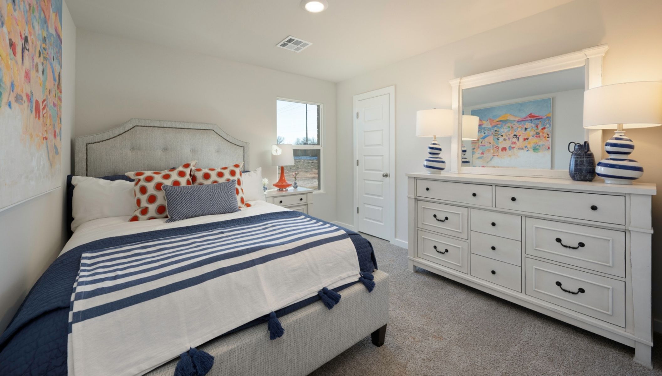 Welcome to The Brook, your gateway to picturesque living in Piedmont, Oklahoma. Nestled amidst the serene landscapes of Oklahoma, The Brook offers a harmonious blend of modern comforts and natural beauty. Our community presents an array of meticulously crafted homes, boasting six thoughtfully designed floor plans tailored to accommodate varying lifestyles. With options ranging from three to four bedrooms, up to three bathrooms, and spacious two-car garages, we ensure that every resident finds their perfect sanctuary.  Upon stepping inside, you're greeted by elegant brick and rock exteriors, complemented by pristine white cabinetry and luxurious quartz countertops. Revel in the charm of luxury vinyl flooring, and pamper yourself in the spa-like ambiance of the 12x24 timeless marble tile shower surrounds. Additionally, our homes are equipped with energy-saving features and cutting-edge smart home technology, elevating your living experience to new heights of convenience and efficiency.  Nestled within Piedmont,