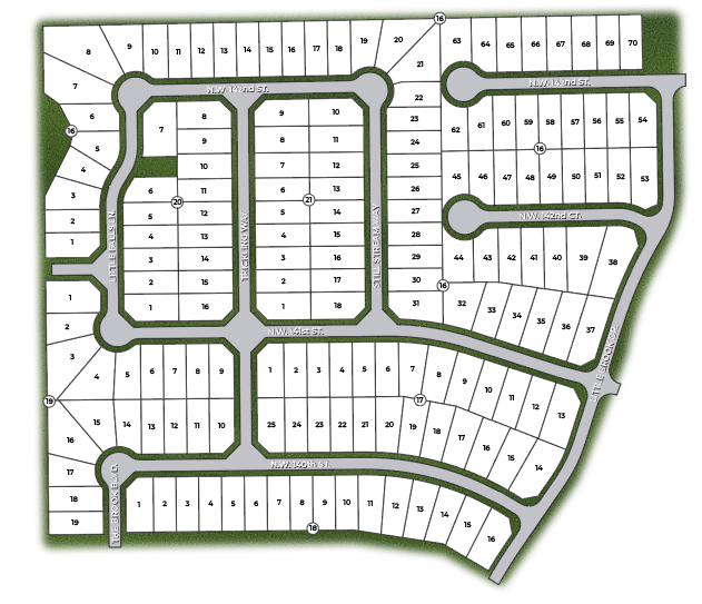 Static Lot Map