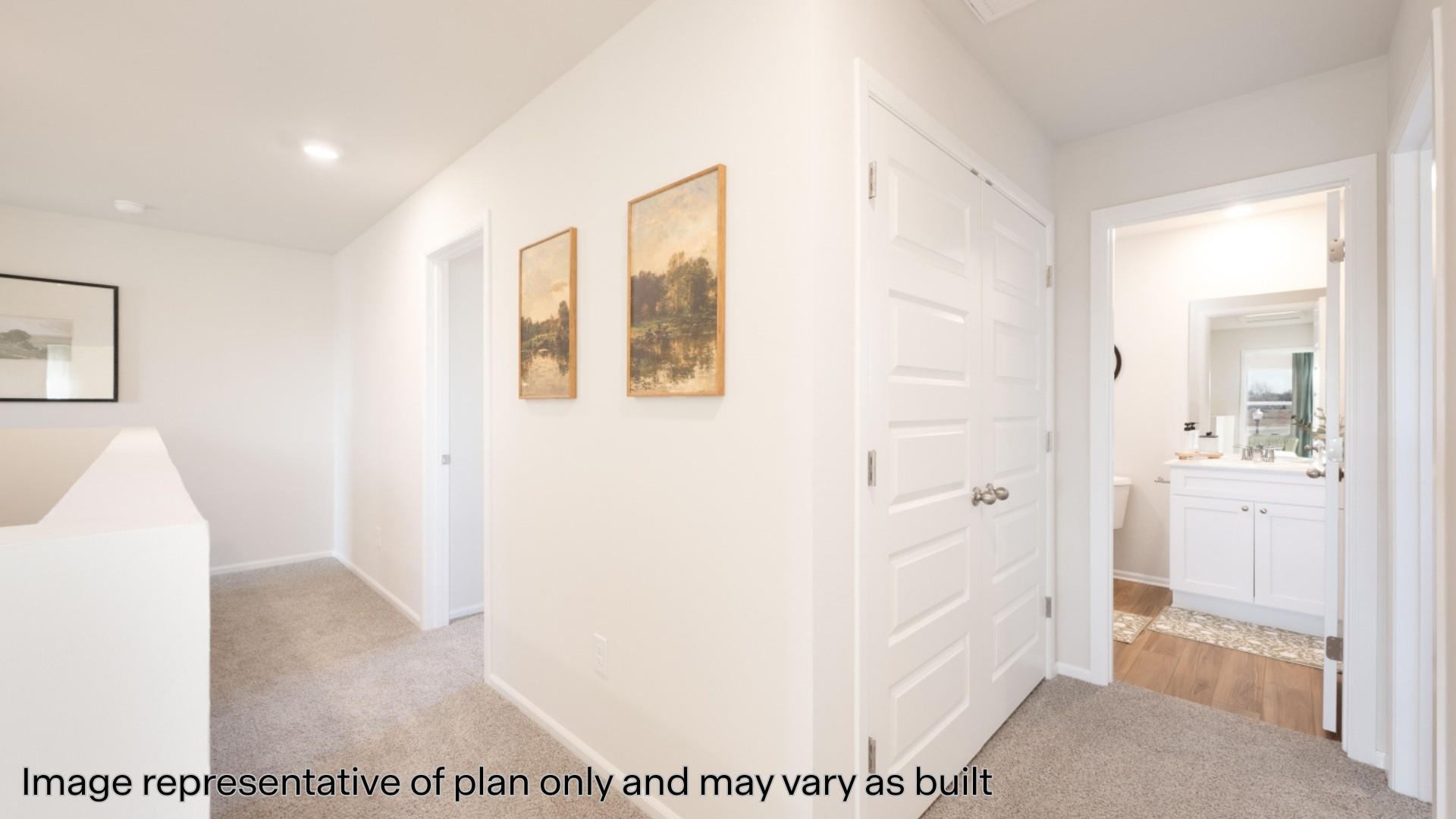 Franklin floorplan in montage
