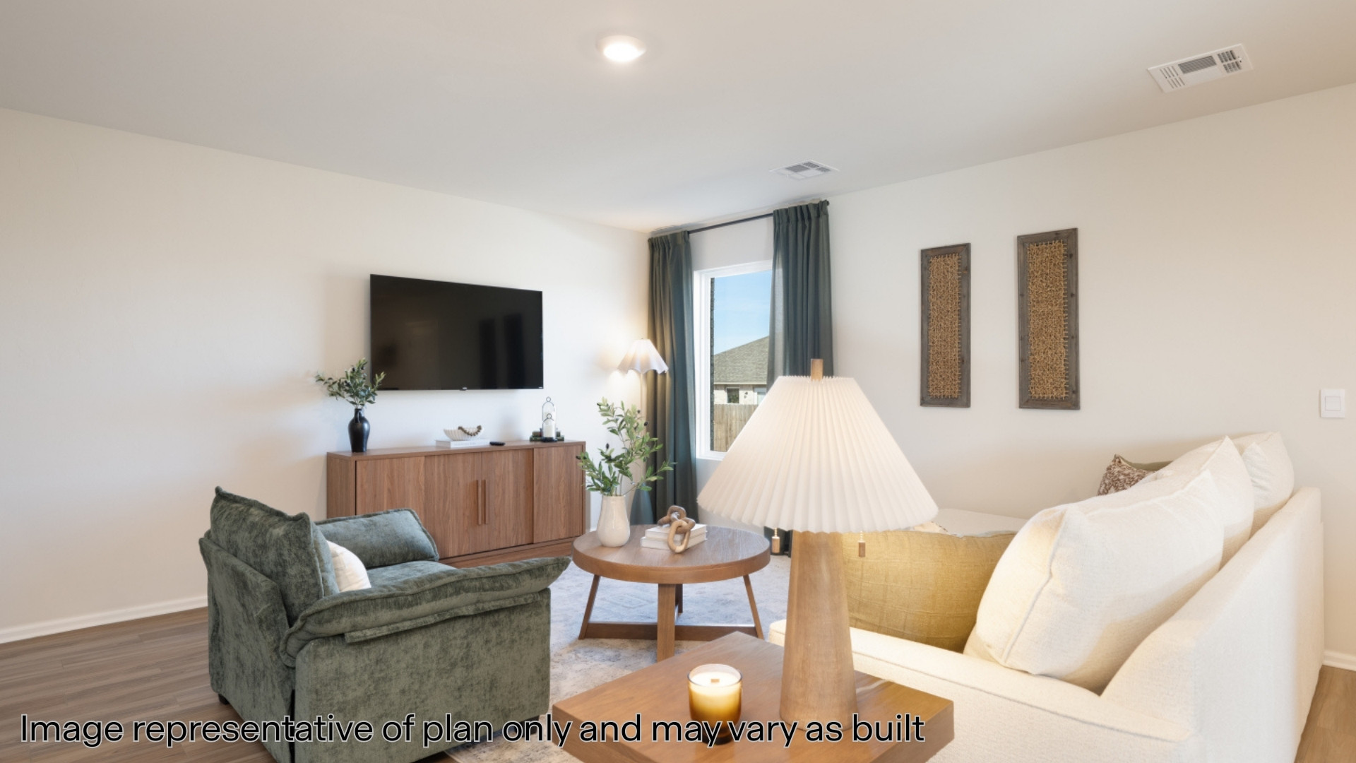 Franklin floorplan in montage