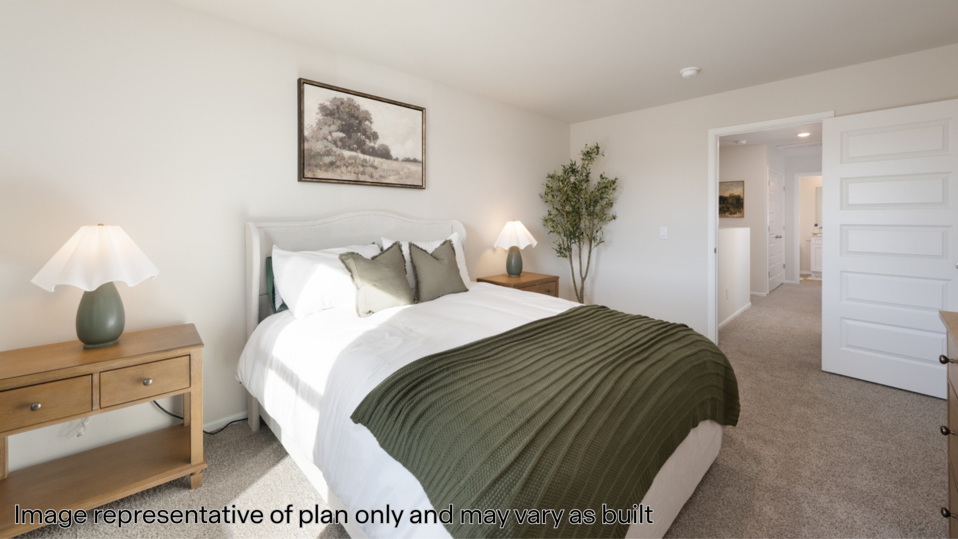 Franklin floorplan in montage