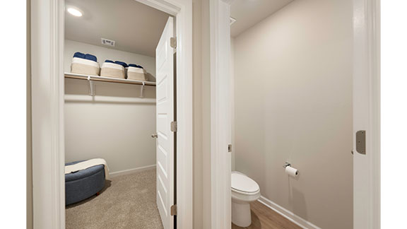 Primary bathroom water closet