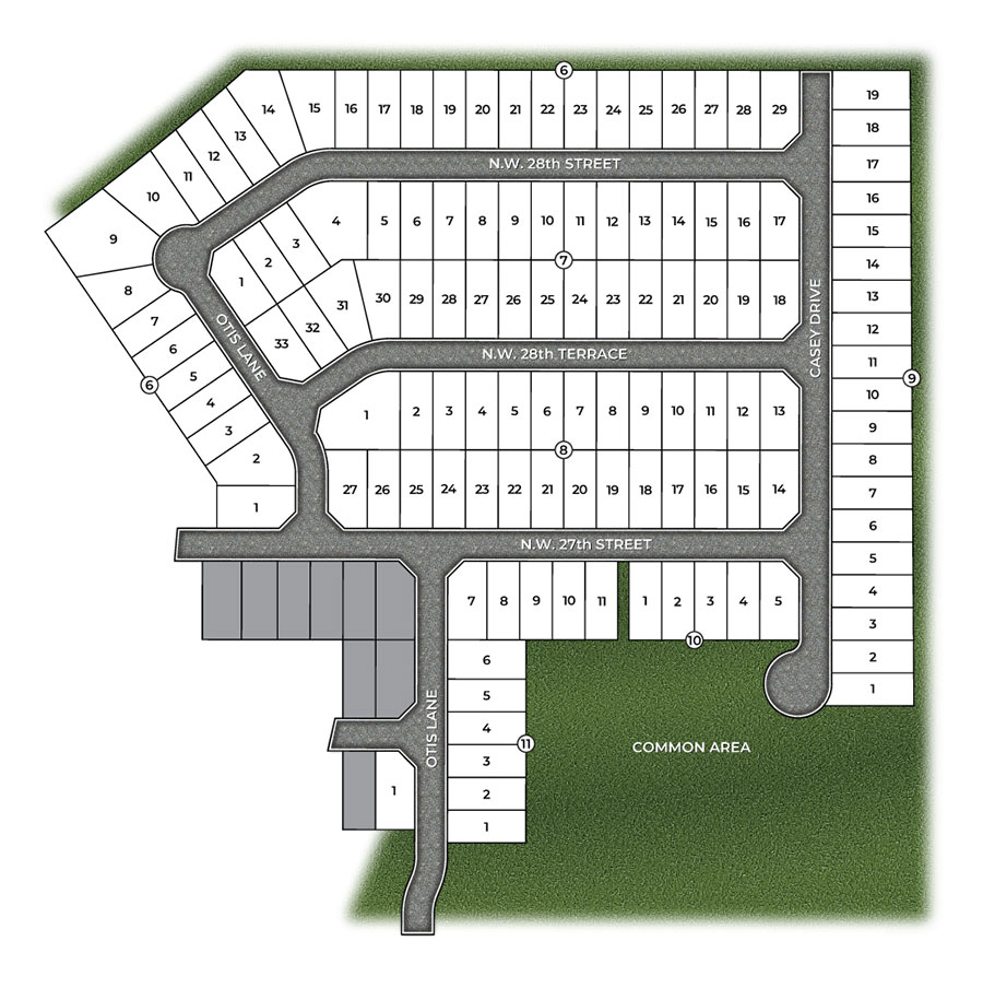 Static Lot Map