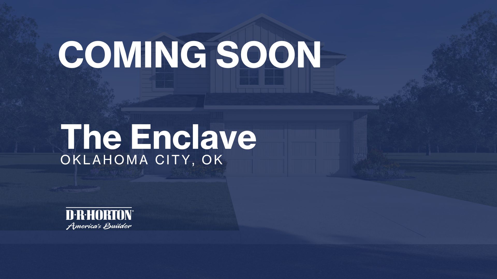 New Homes in The Enclave Oklahoma City, OK D.R. Horton