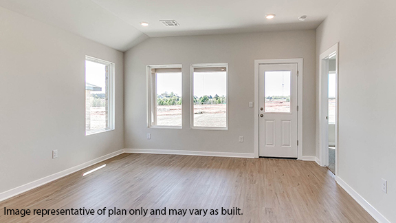 Living and dining area