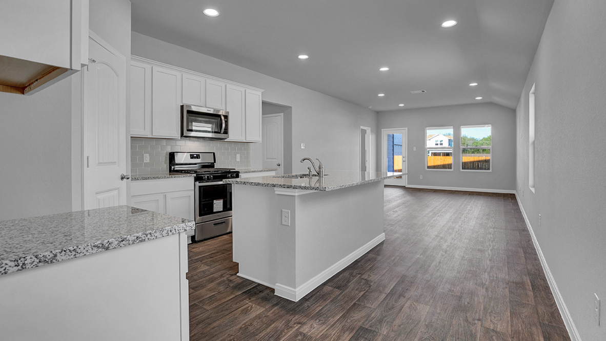 Amber floorplan in Hefner