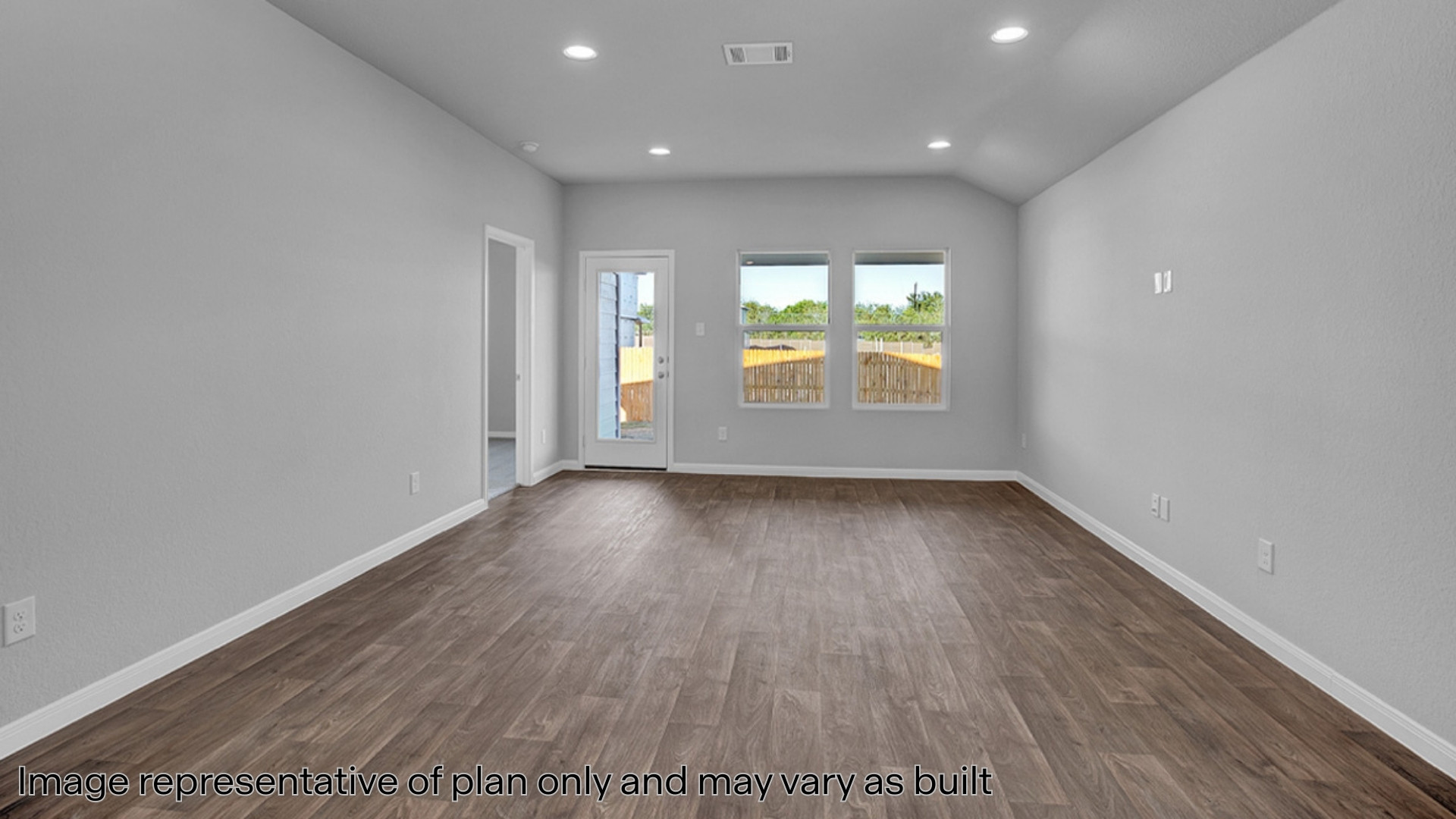 Living and dining room