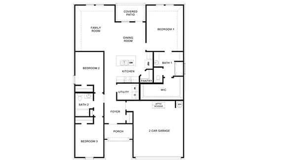 denton floor plan