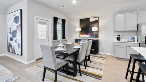 dining area and window