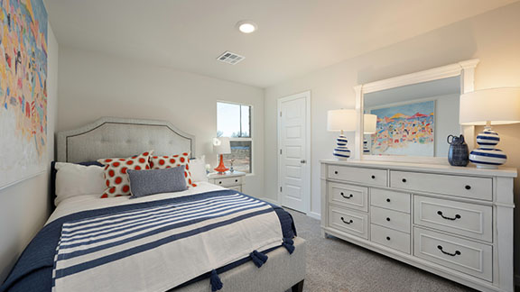 Single-story home with a two-car garage