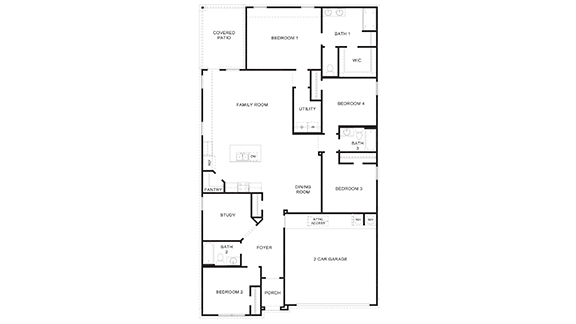 Laredo floor plan
