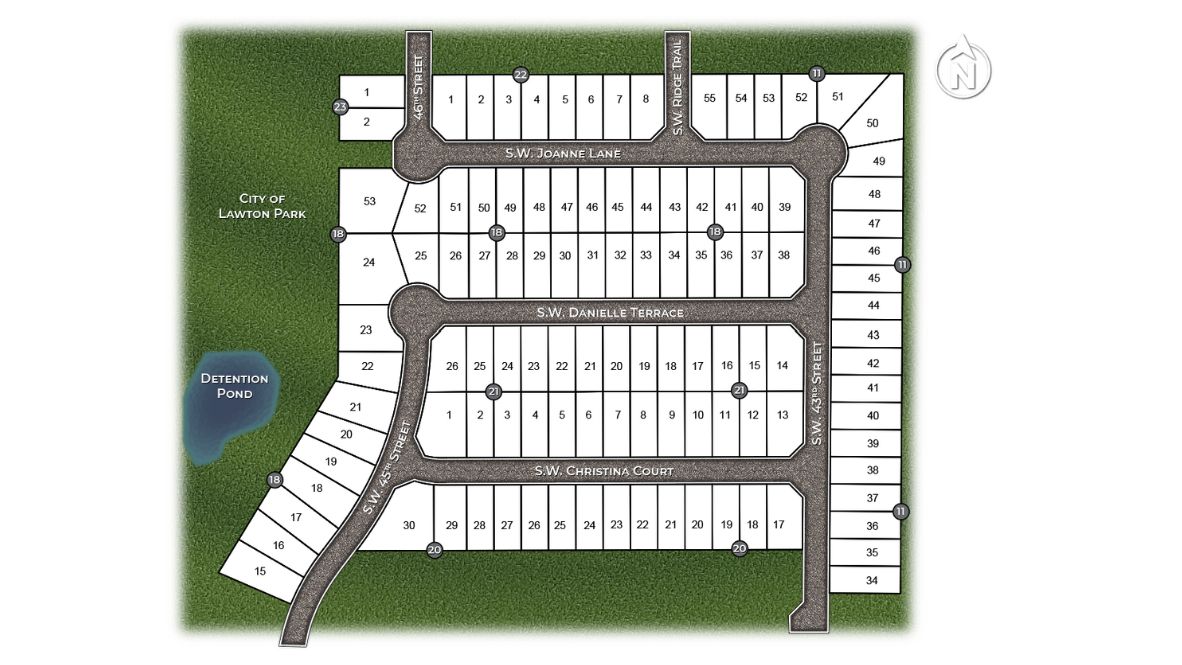 Static Lot Map