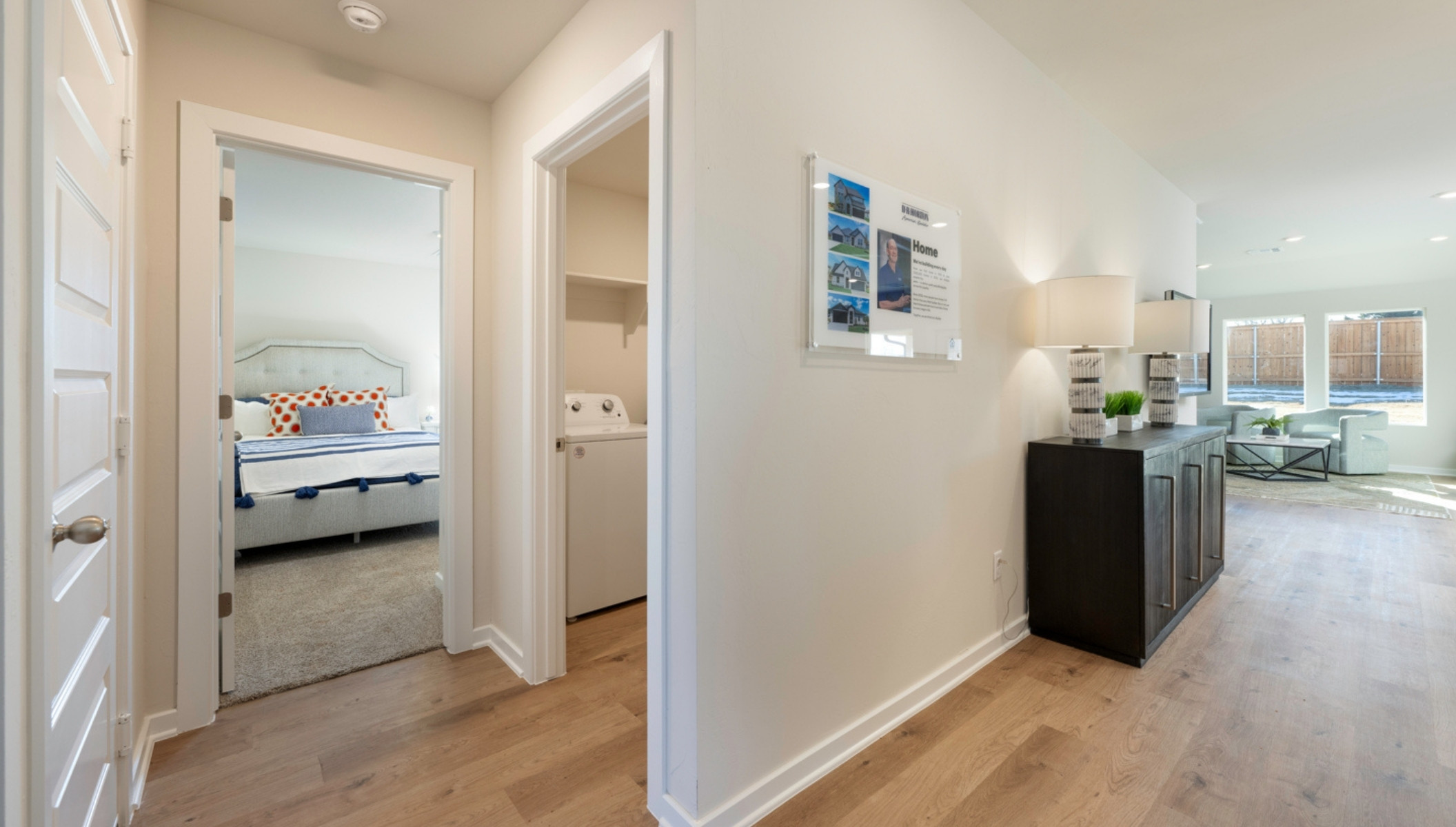 entry of single story home