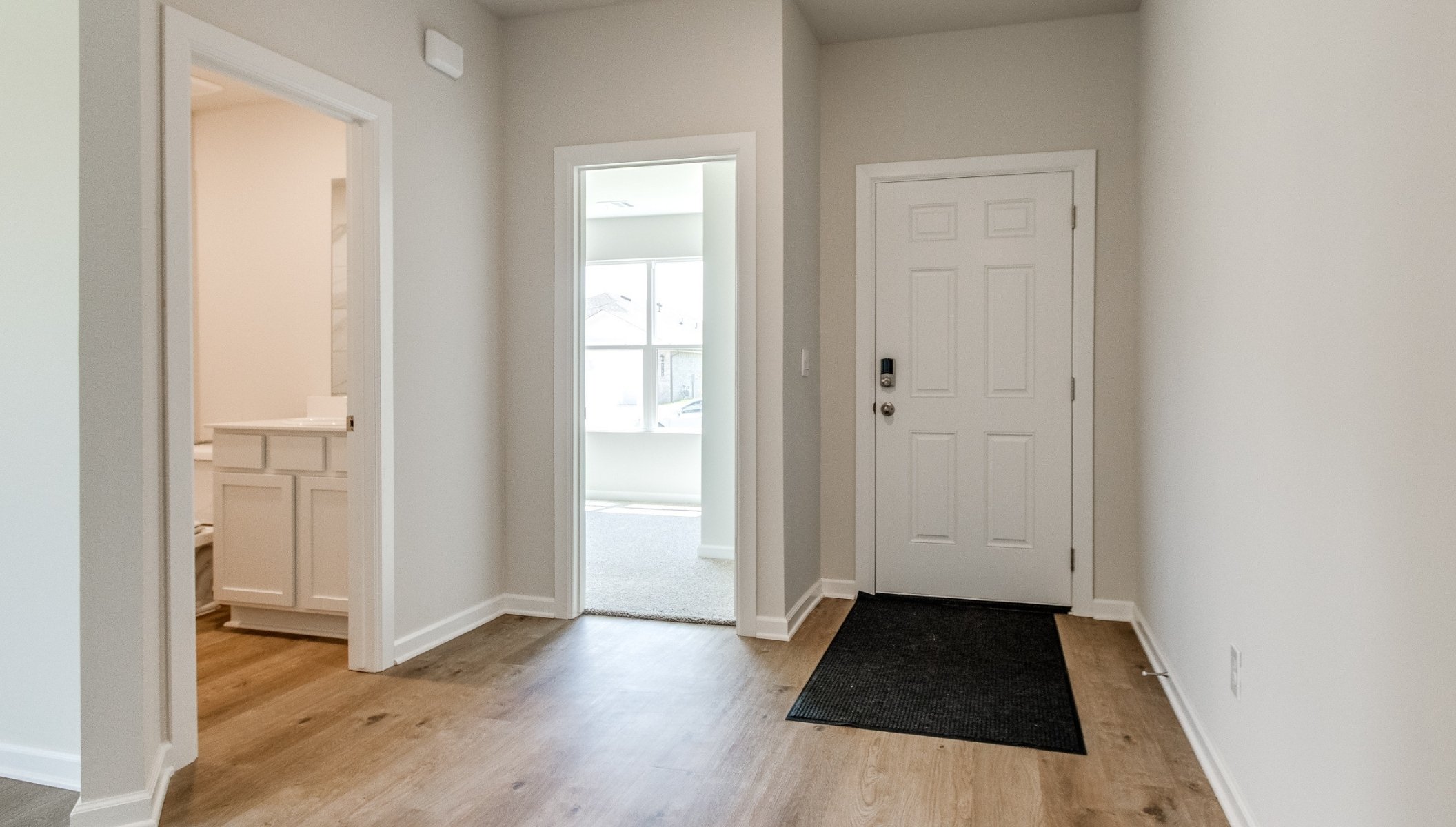 entry of new home in Oklahoma City