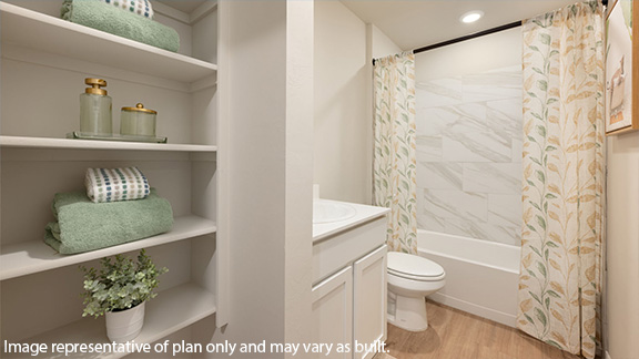 Elgin floorplan in Castlebrook crossing