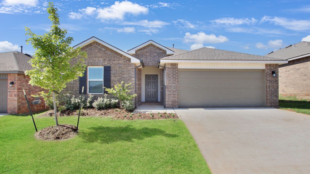 Welcome to Castlebrook Crossing, your oasis of small-town charm in Yukon, OK. Located on the edge of Yukon and Mustang, this community offers a perfect blend of tranquility and convenience.  Discover flexible floorplans designed for modern living, where every corner is crafted with your comfort in mind. Whether you're lounging by the pool, enjoying time with friends, or playing a game of basketball with the kids at the courts, Castlebrook Crossing provides ample opportunities to create unforgettable memories.  With limited-time special interest rates, closing cost assistance, and upgraded options included, there's never been a better time to invest in your future.  Don't miss out on the opportunity to be part of this vibrant community. Contact us today to schedule a tour and discover the unmatched lifestyle awaiting you at Castlebrook Crossing. Your dream home is just a phone call away!