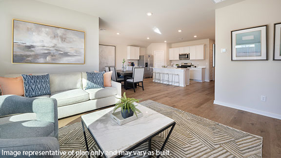 Cali floorplan in Castlebrook crossing