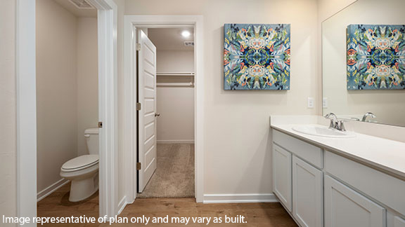 Cali floorplan in Castlebrook crossing