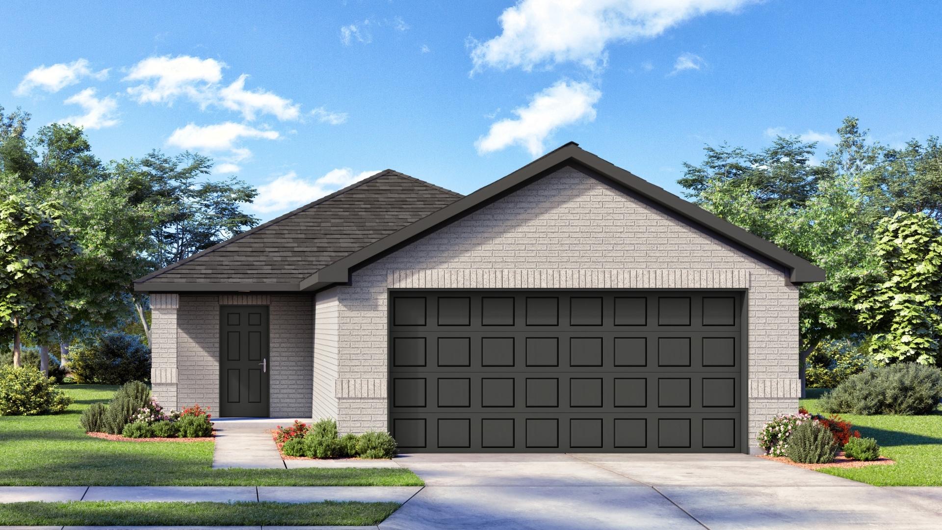 brick exterior rendering