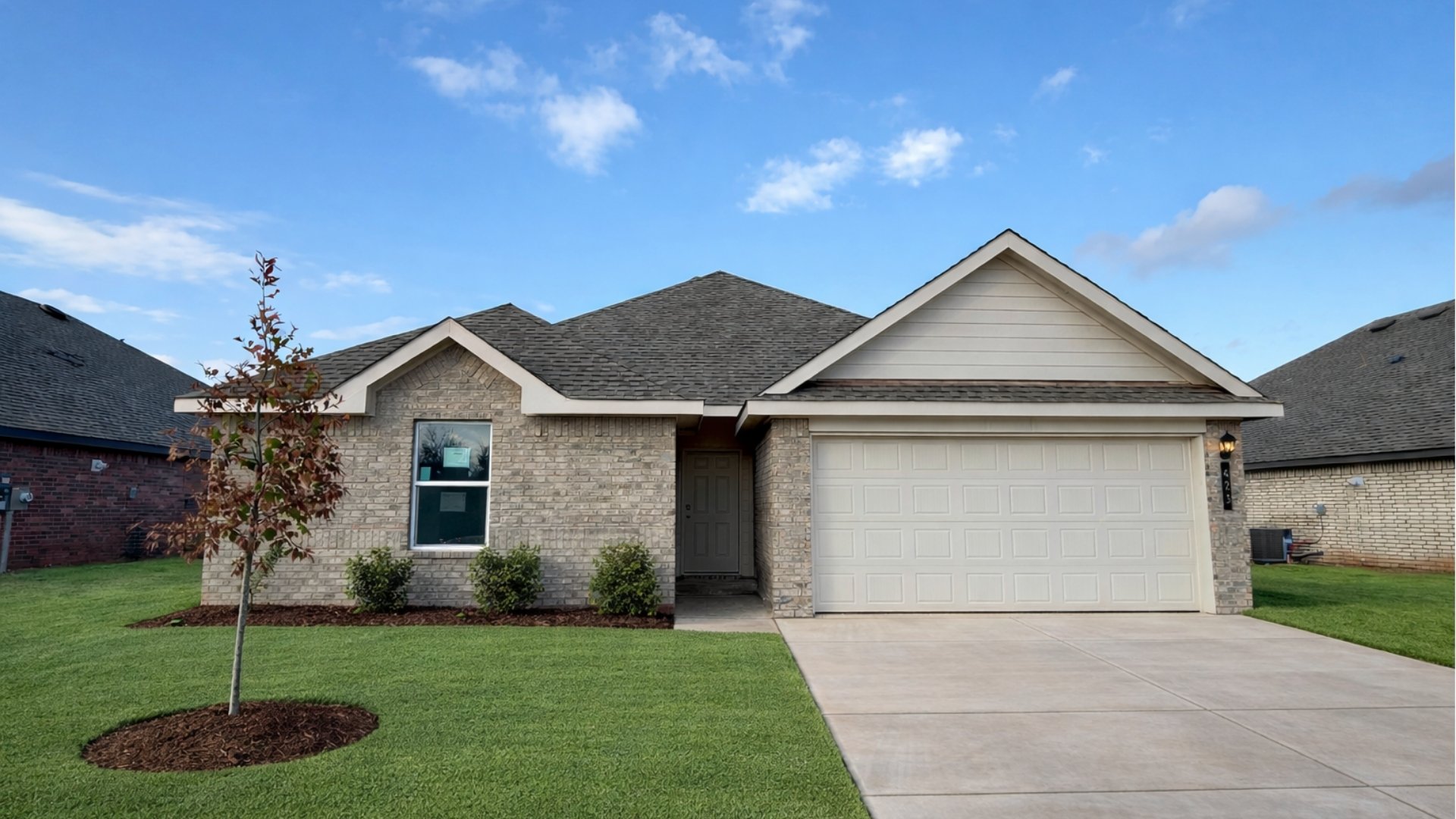 Front brick exterior