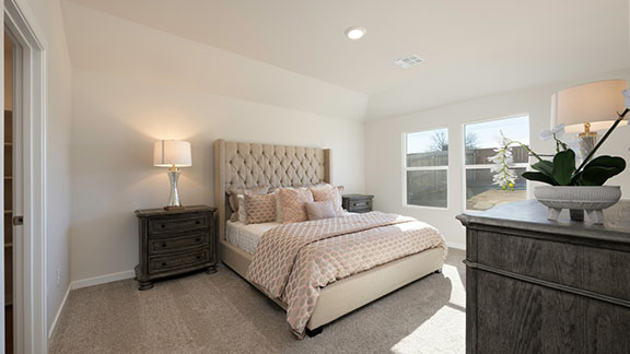 primary bedroom with window