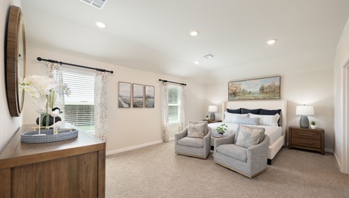 Single story home with a two-car garage