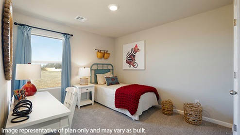 justin floor plan in Montereau. New homes in Yukon, Oklahoma