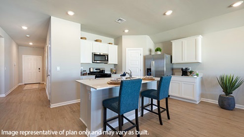 justin floor plan in Montereau. New homes in Yukon, Oklahoma