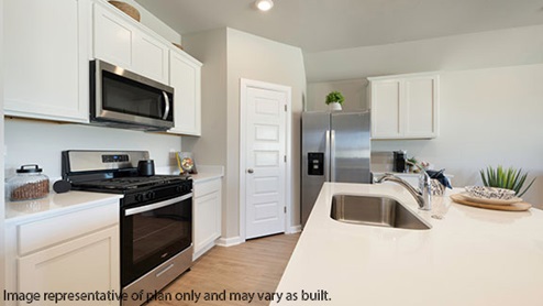 justin floor plan in Montereau. New homes in Yukon, Oklahoma